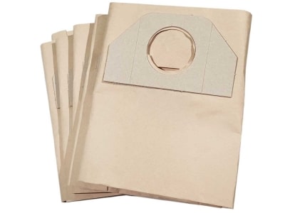 Bolsas aspiradora MOULINEX WET-DRY SEAU 20 & 30L - Pack de 5 bolsas de Papel
